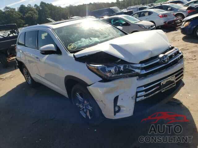 TOYOTA HIGHLANDER 2019 - 5TDDZRFH1KS711408