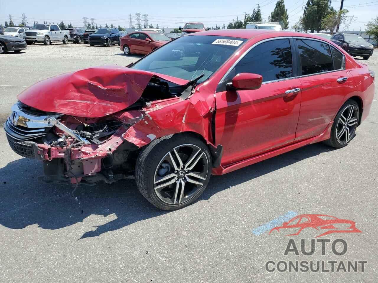 HONDA ACCORD 2016 - 1HGCR2F54GA025426