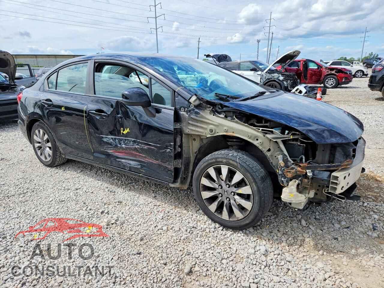 HONDA CIVIC 2012 - 19XFB2F56CE070892