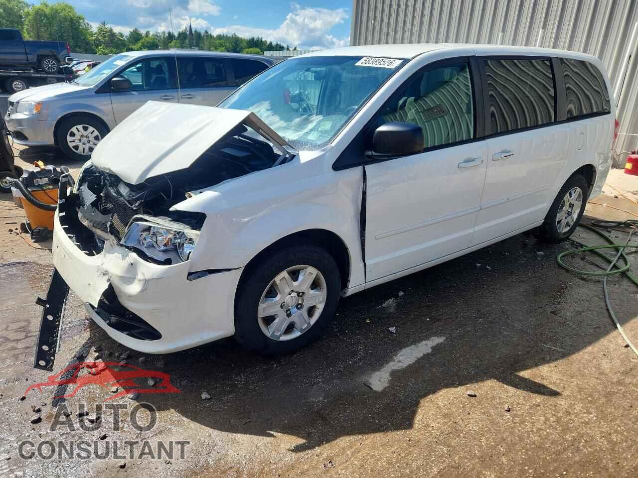 DODGE CARAVAN 2012 - 2C4RDGBGXCR194982