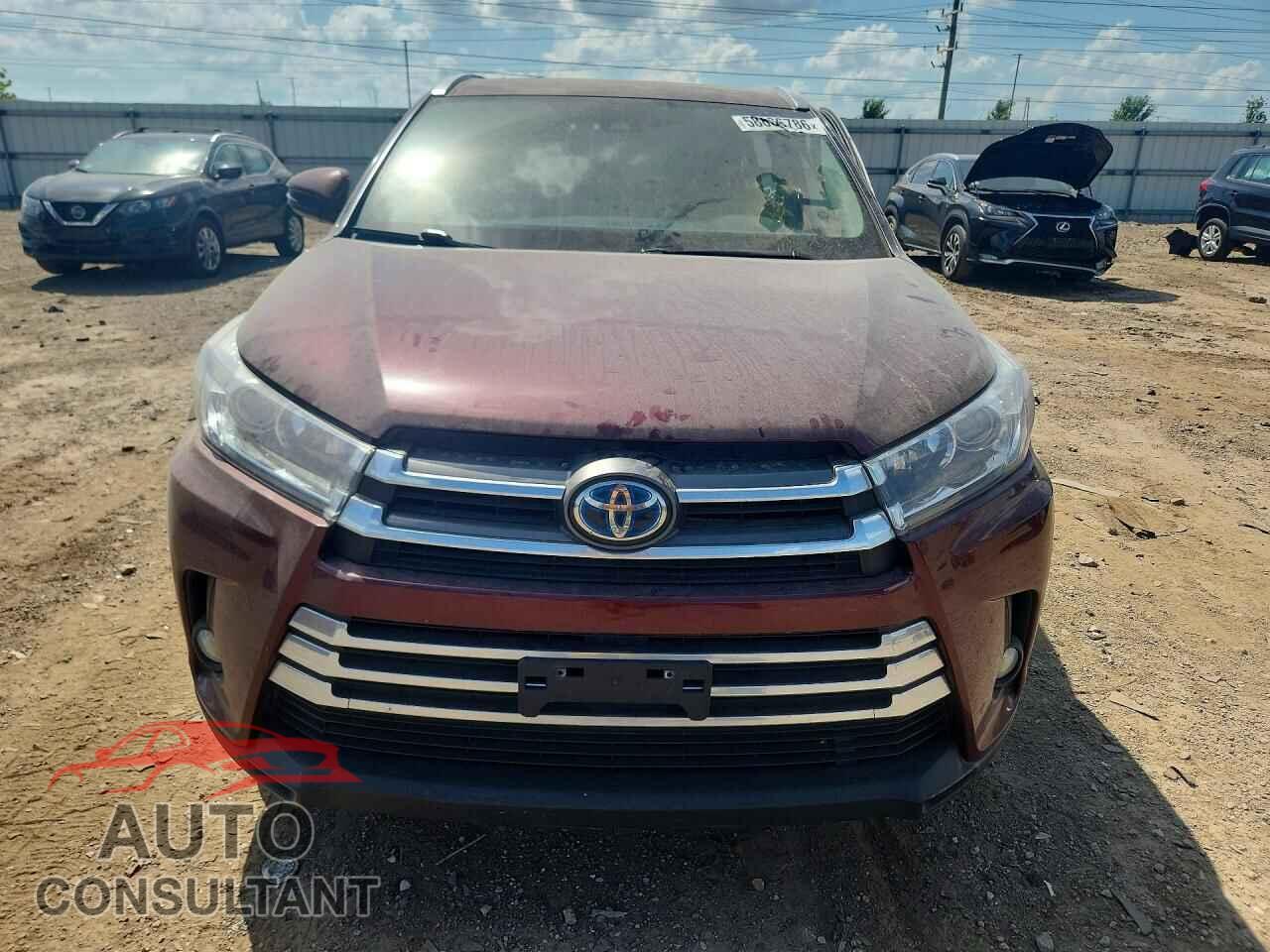 TOYOTA HIGHLANDER 2017 - 5TDDGRFH3HS028351