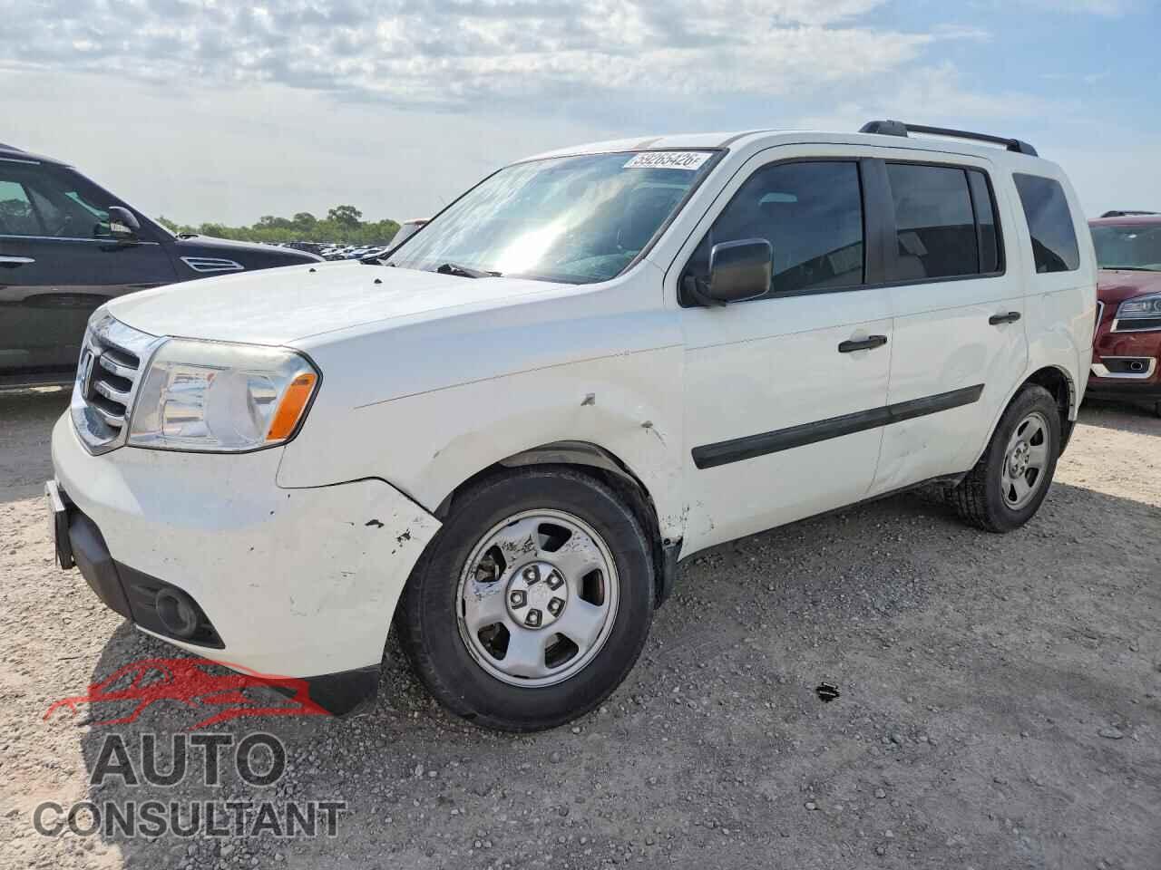 HONDA PILOT 2014 - 5FNYF3H21EB005841