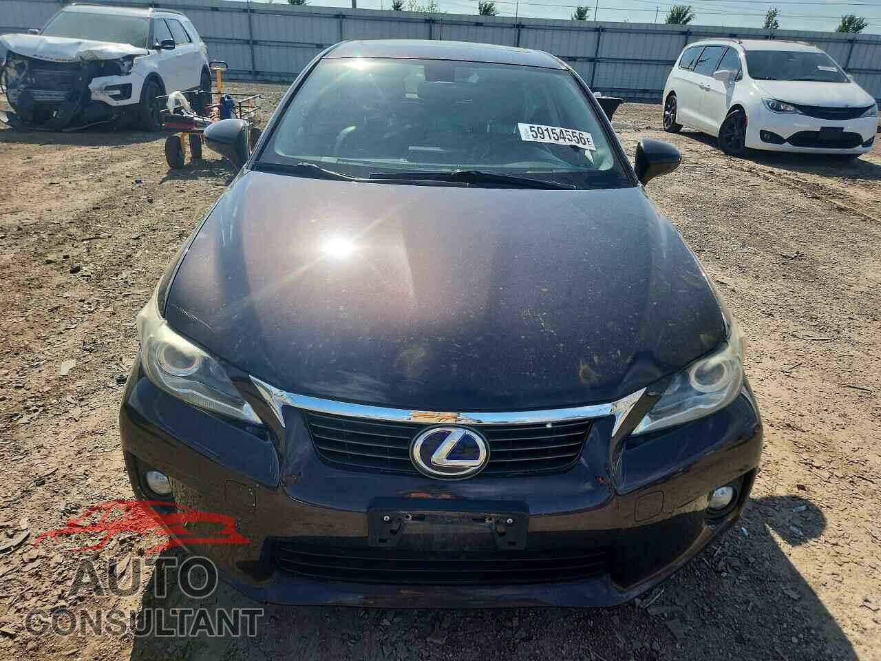 LEXUS CT 200 2012 - JTHKD5BH4C2113566