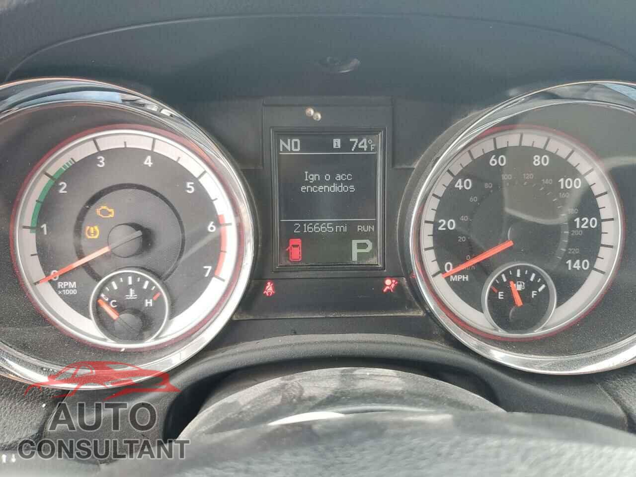 DODGE DURANGO 2011 - 1D4SE4GT8BC742992