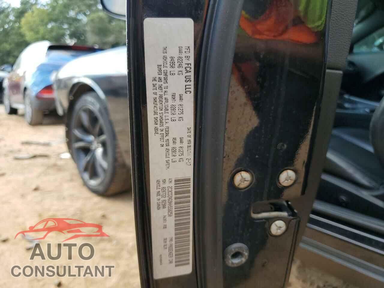 DODGE CHALLENGER 2017 - 2C3CDZAG9HH558250