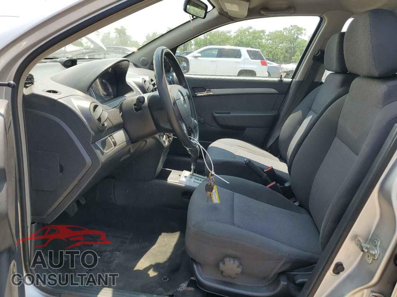 CHEVROLET AVEO 2011 - KL1TD5DE8BB139876