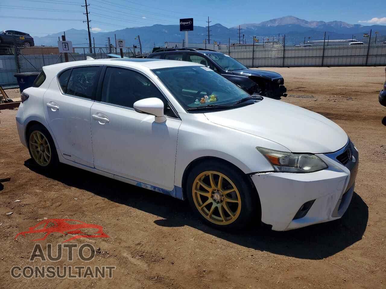 LEXUS CT 200 2014 - JTHKD5BH3E2195650