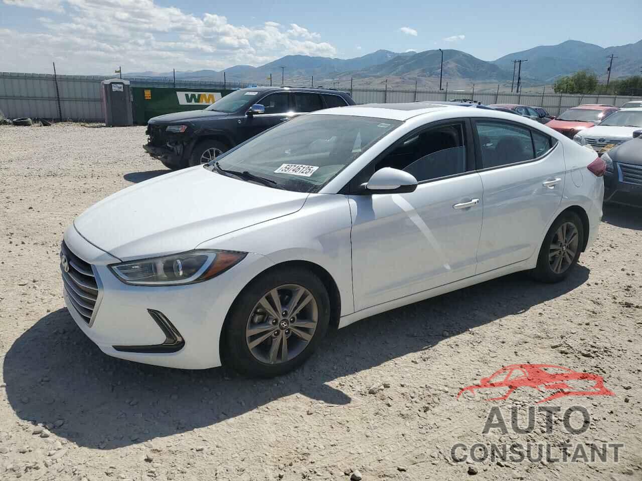 HYUNDAI ELANTRA 2018 - 5NPD84LF5JH342615