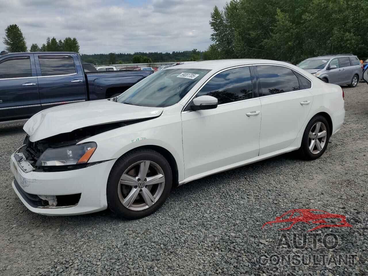 VOLKSWAGEN PASSAT 2013 - 1VWBP7A36DC140948