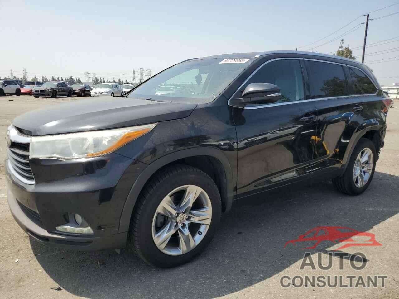 TOYOTA HIGHLANDER 2014 - 5TDYKRFH9ES007533