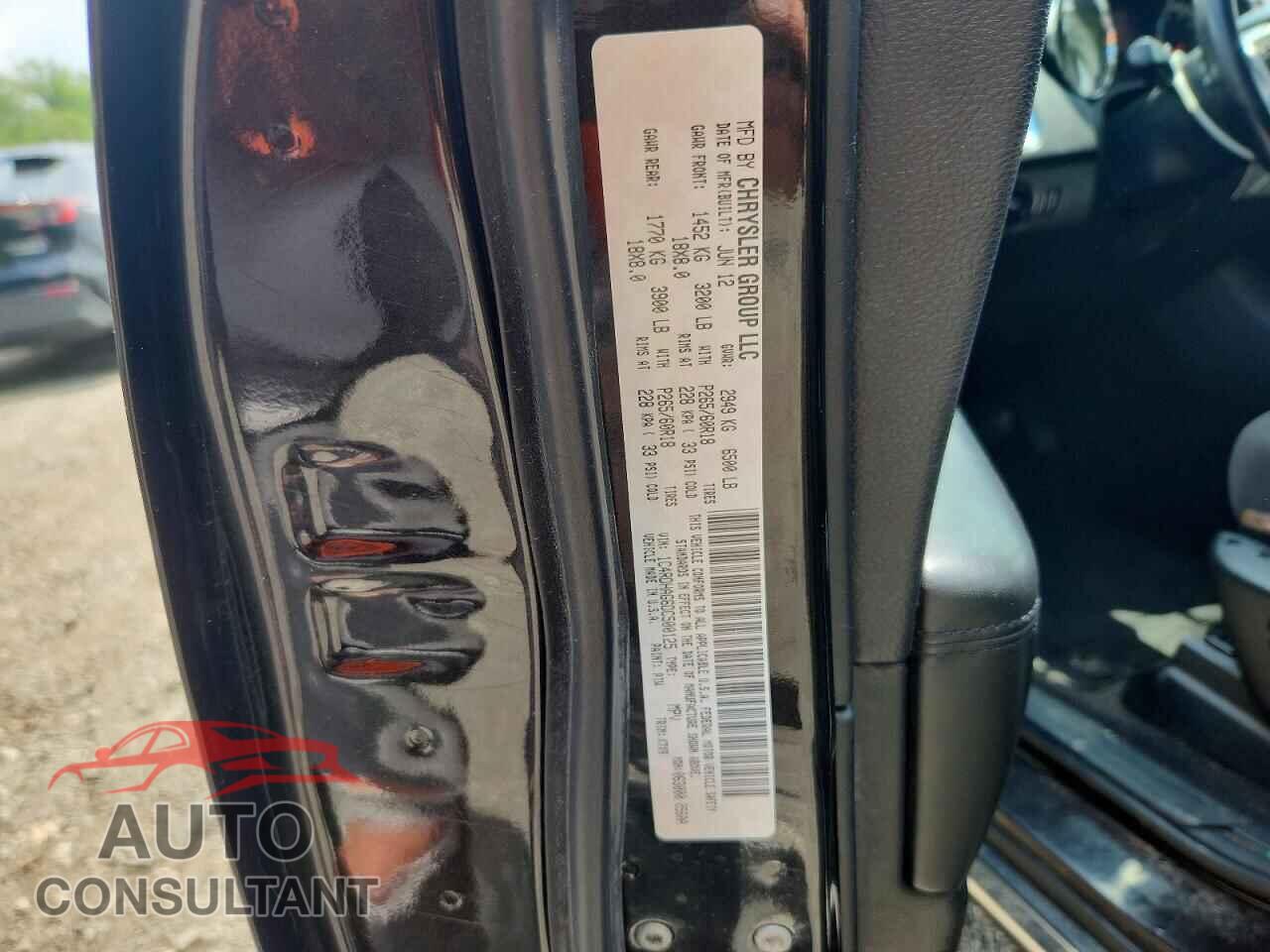DODGE DURANGO 2013 - 1C4RDHAG6DC500125