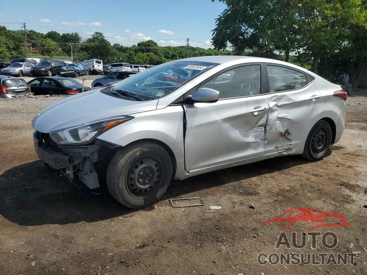 HYUNDAI ELANTRA 2016 - KMHDH4AE4GU481218