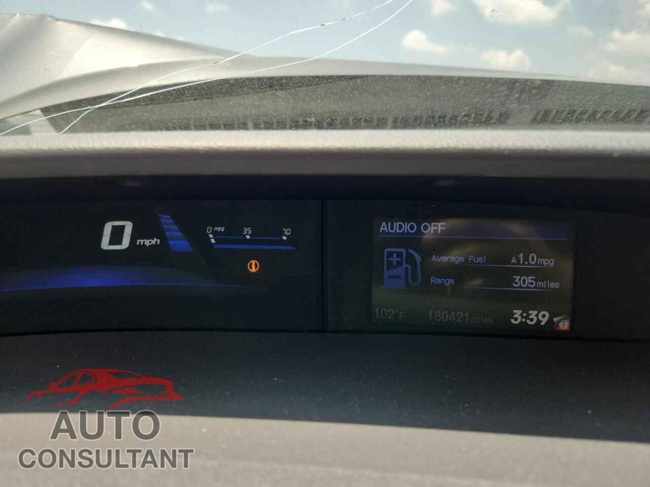 HONDA CIVIC 2013 - 19XFB2F88DE091187