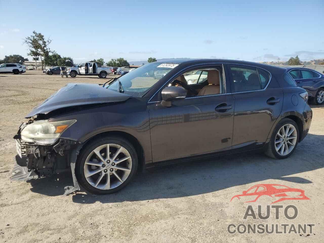 LEXUS CT 200 2012 - JTHKD5BH2C2075285