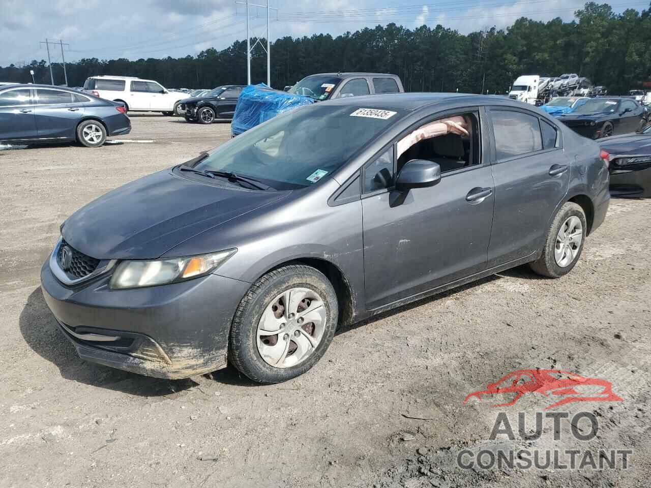 HONDA CIVIC 2013 - 2HGFB2F55DH519776