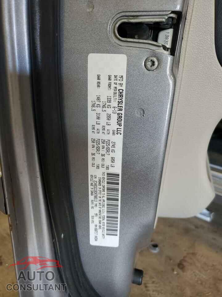 DODGE CARAVAN 2013 - 2C4RDGCG9DR788513
