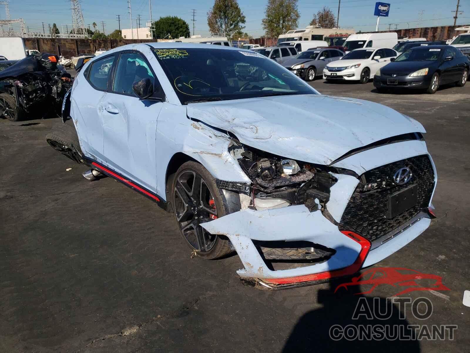 HYUNDAI VELOSTER 2021 - KMHT36AHXMU009312