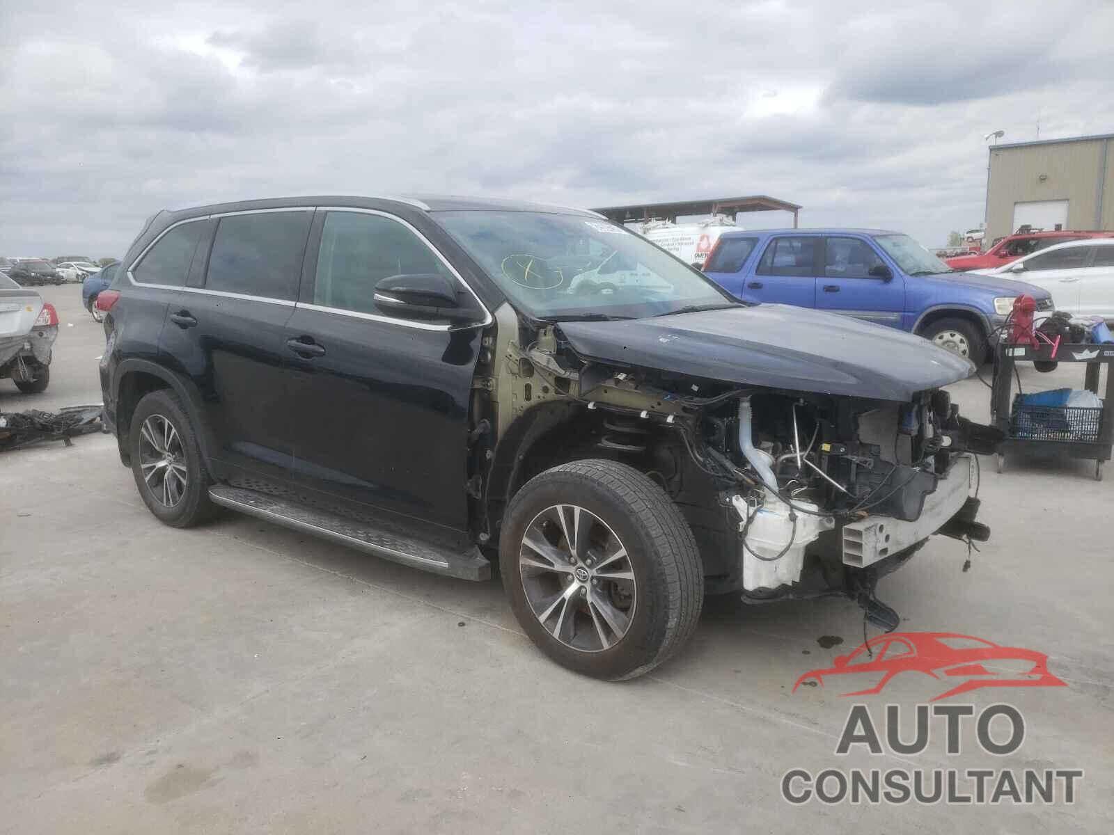 TOYOTA HIGHLANDER 2017 - 5TDYZRFH7HS211134