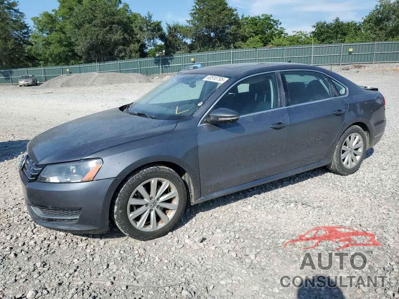VOLKSWAGEN PASSAT 2012 - 1VWCP7A3XCC066484
