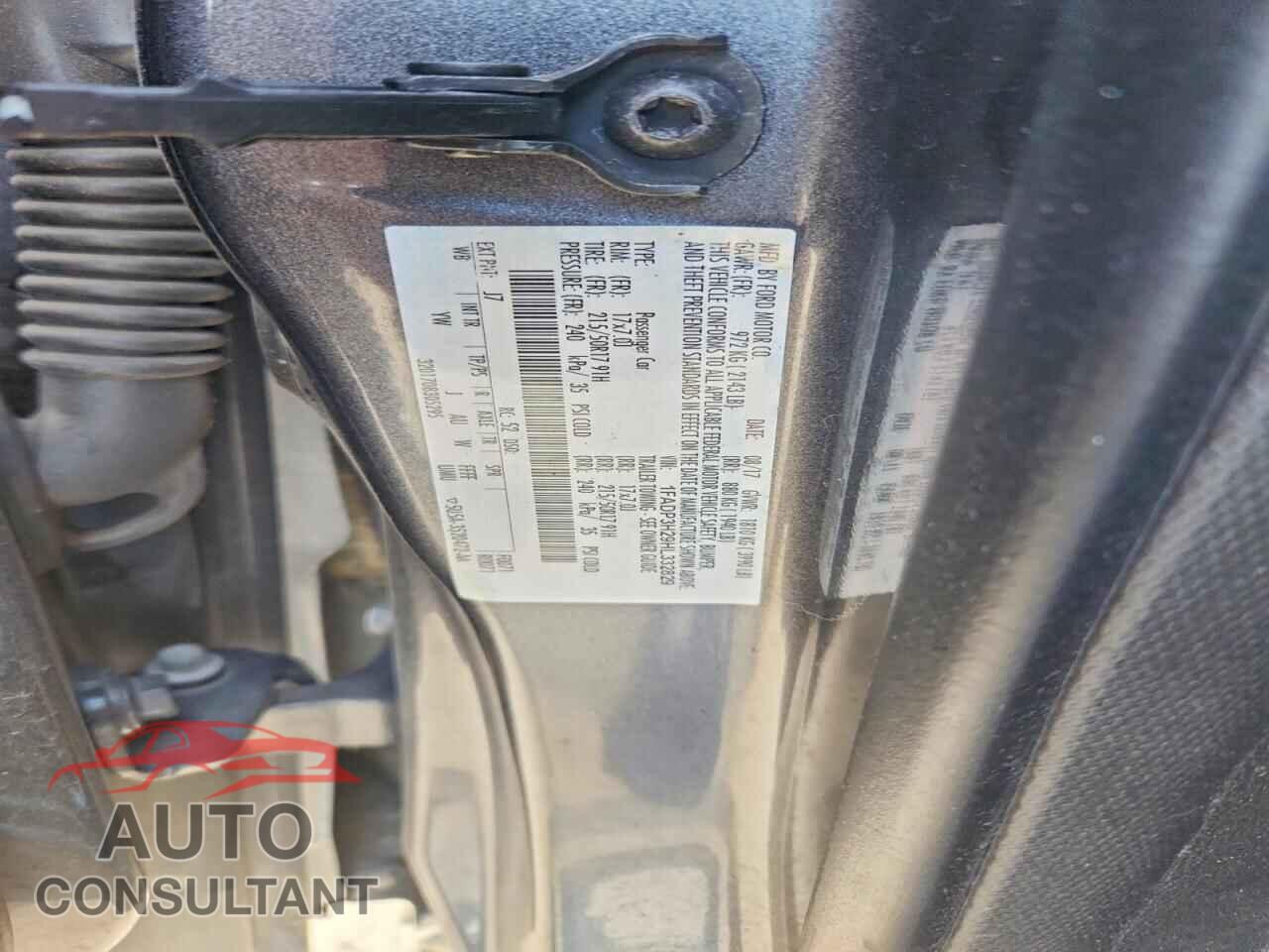FORD FOCUS 2017 - 1FADP3H29HL332829
