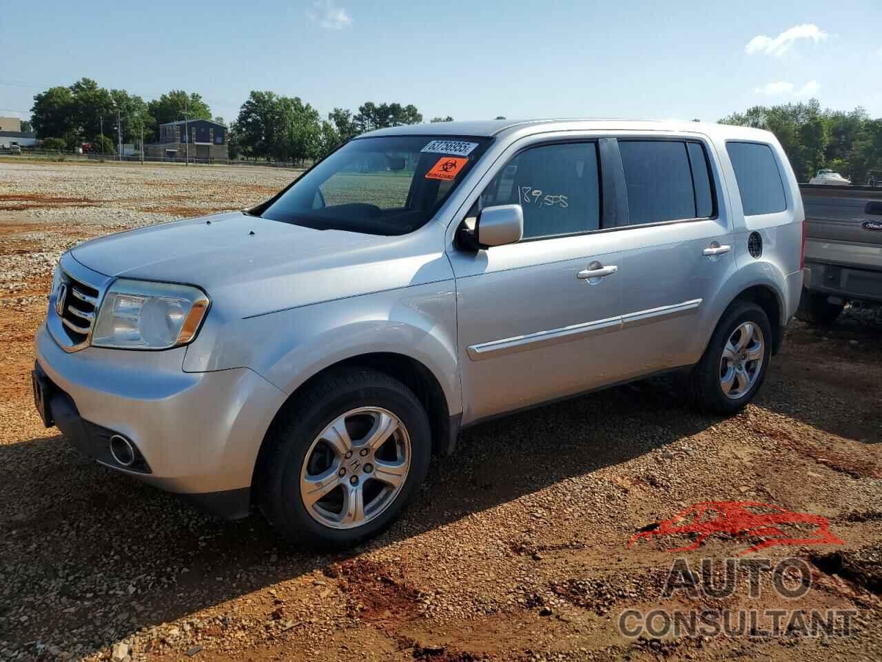 HONDA PILOT 2013 - 5FNYF3H40DB019035