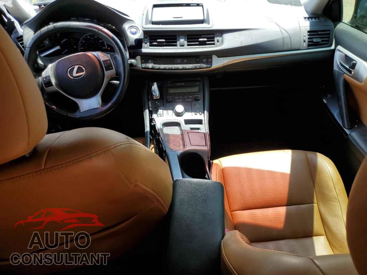 LEXUS CT 200 2012 - JTHKD5BH7C2105607