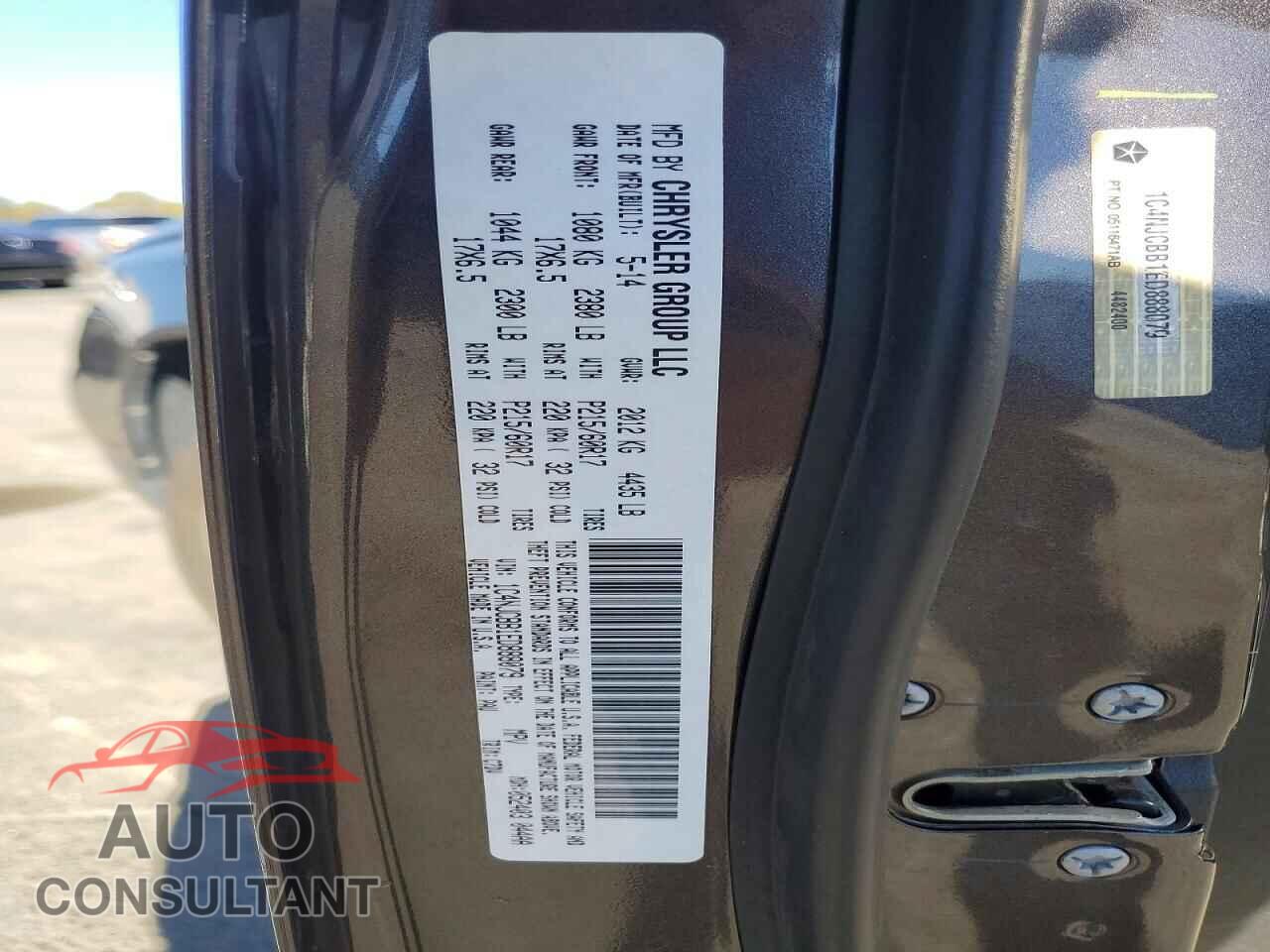 JEEP COMPASS 2014 - 1C4NJCBB1ED888079