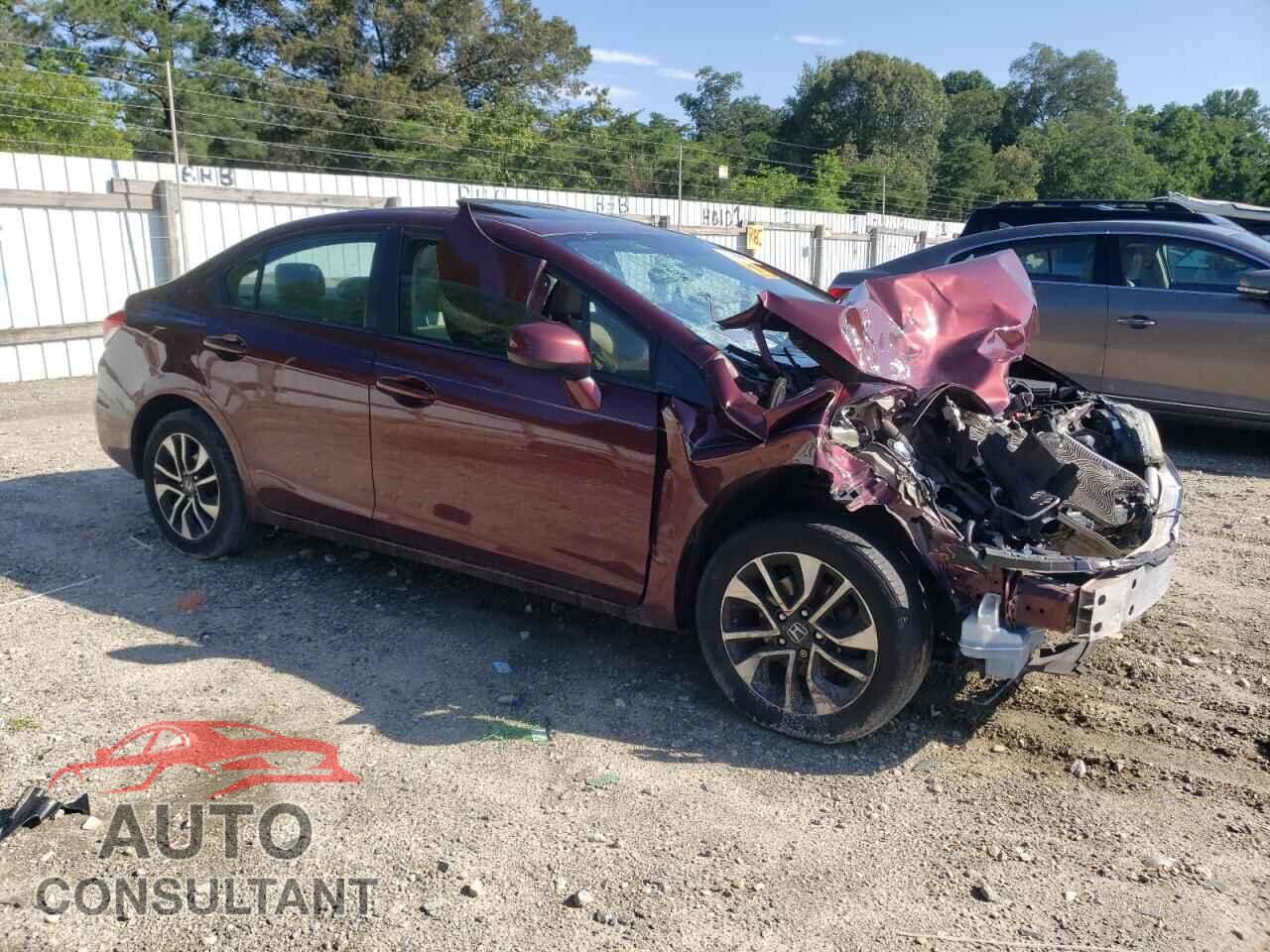 HONDA CIVIC 2013 - 19XFB2F84DE093213