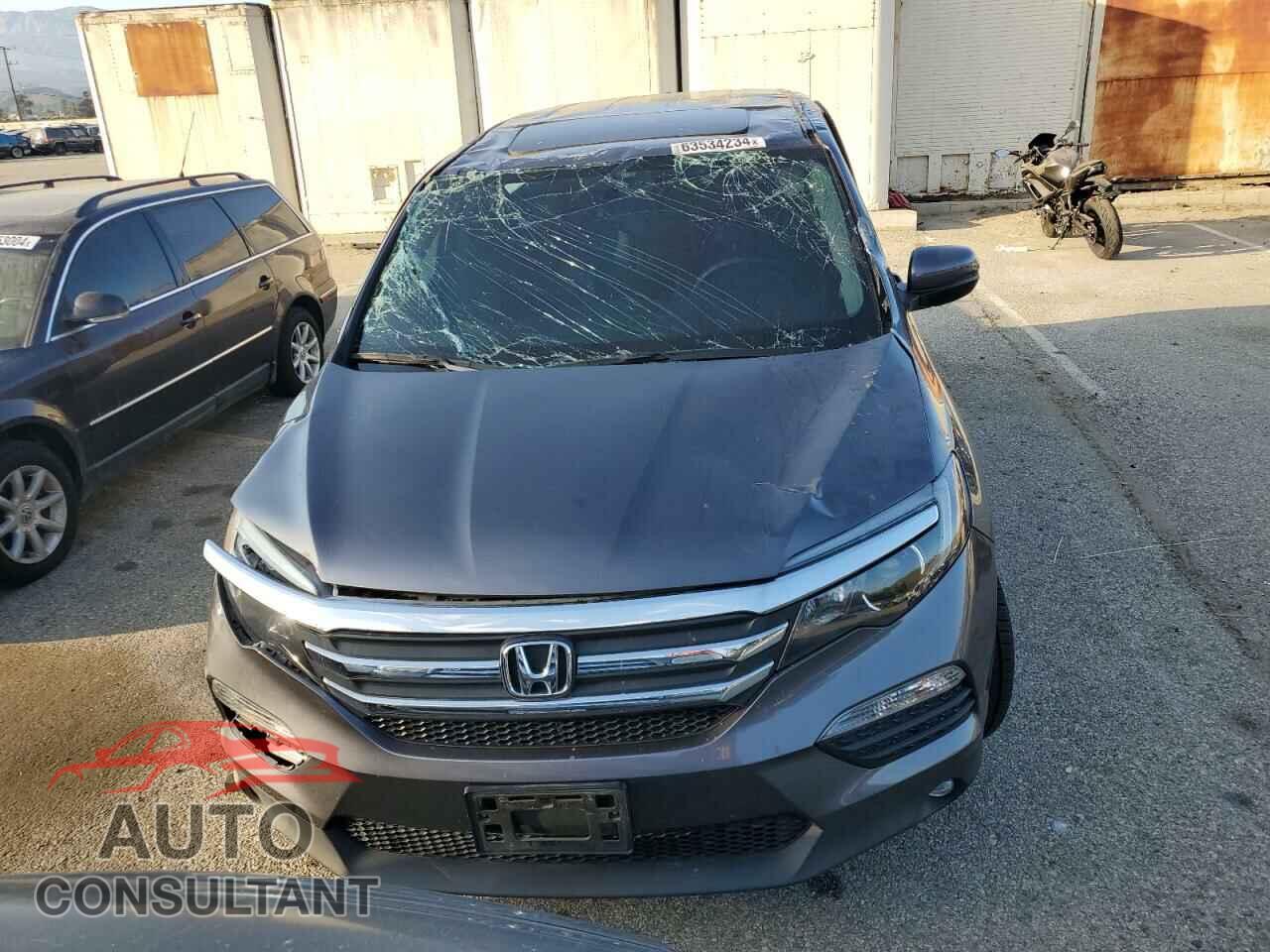 HONDA PILOT 2017 - 5FNYF5H56HB035783
