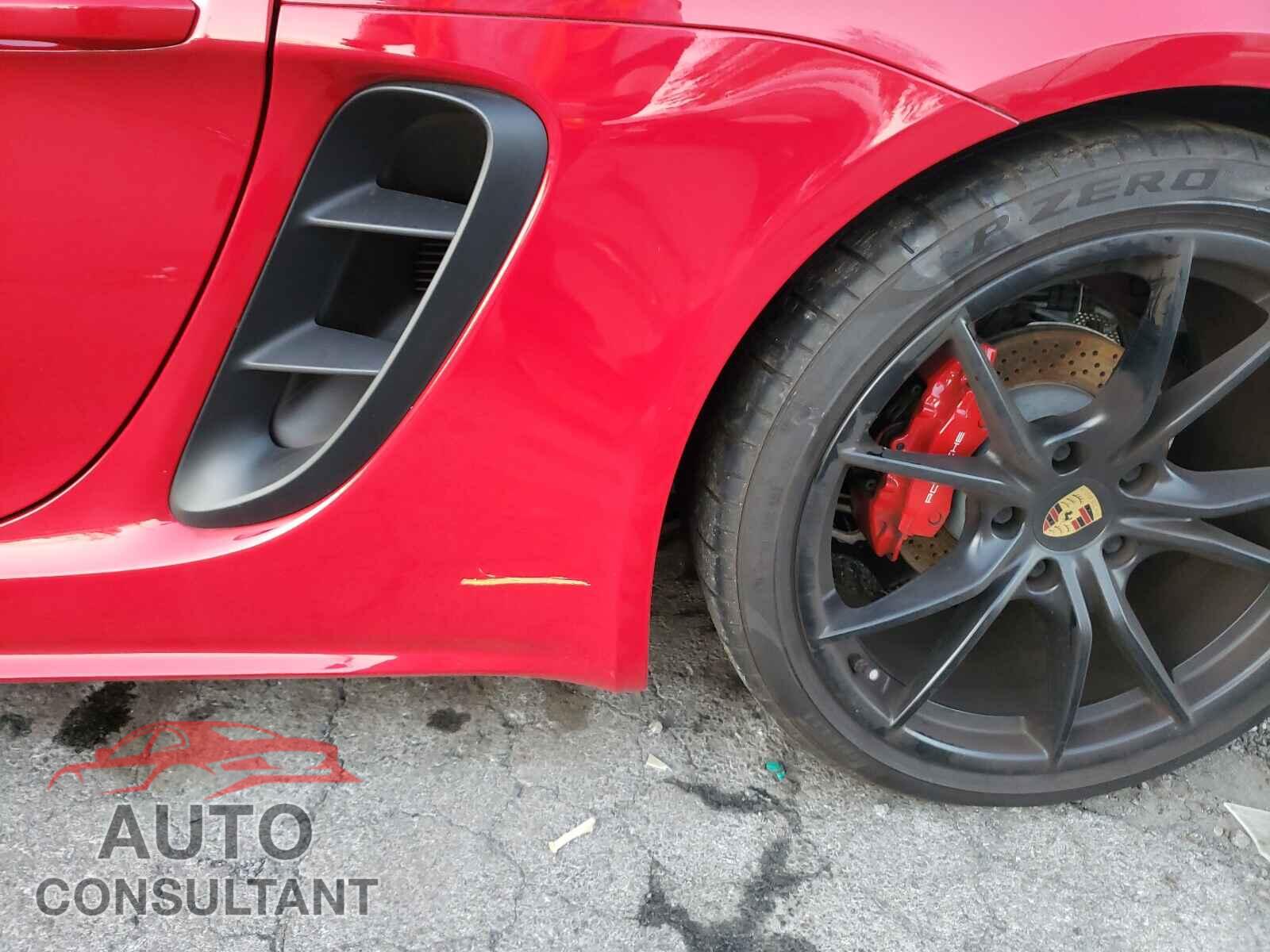PORSCHE BOXSTER 2019 - WP0CB2A86KS228308