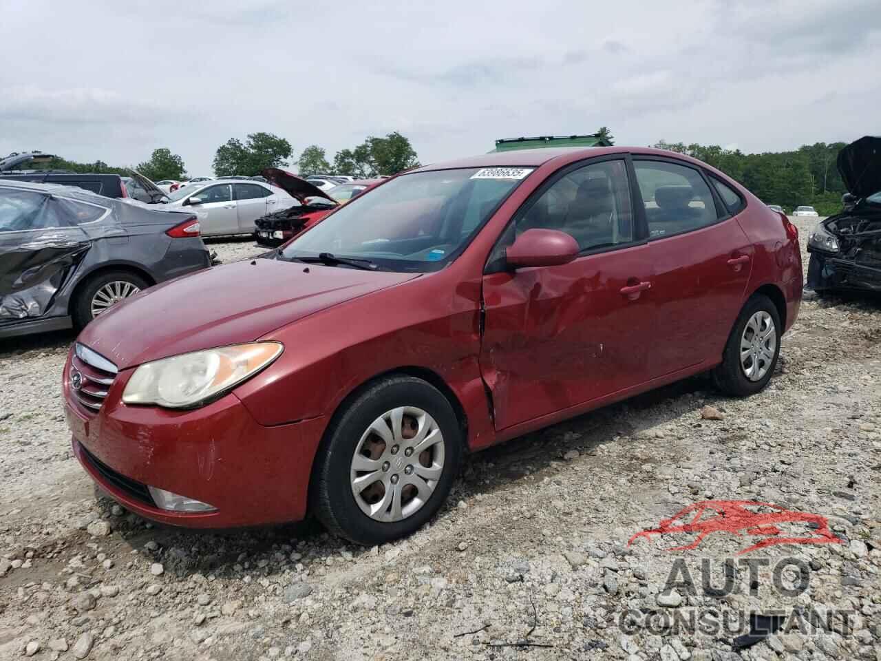 HYUNDAI ELANTRA 2010 - KMHDU4AD2AU185060