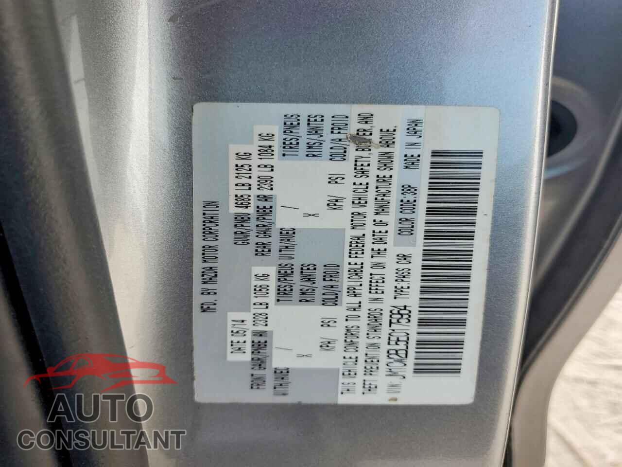 MAZDA 5 2014 - JM1CW2BL5E0175964