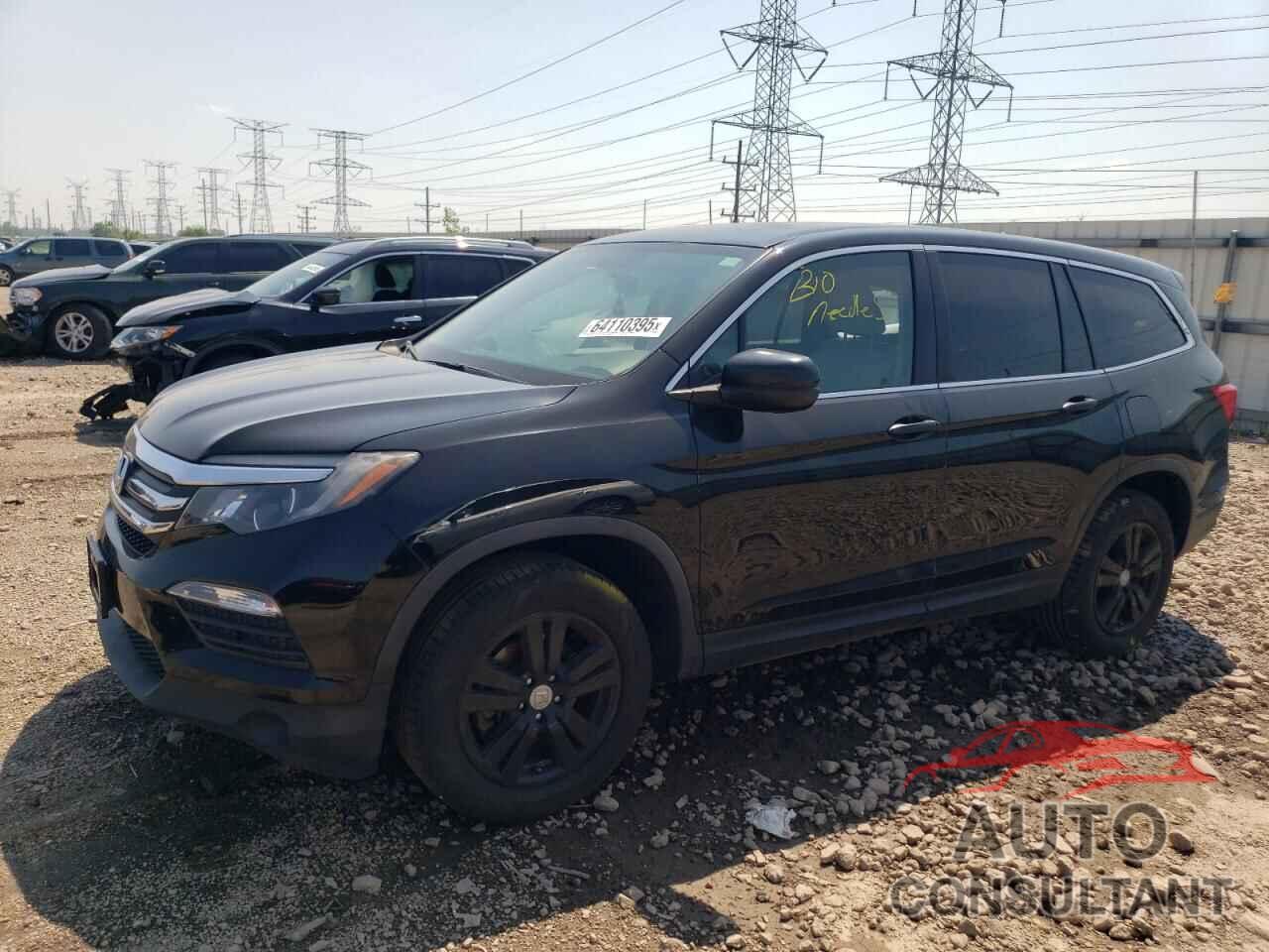 HONDA PILOT 2017 - 5FNYF6H12HB077192