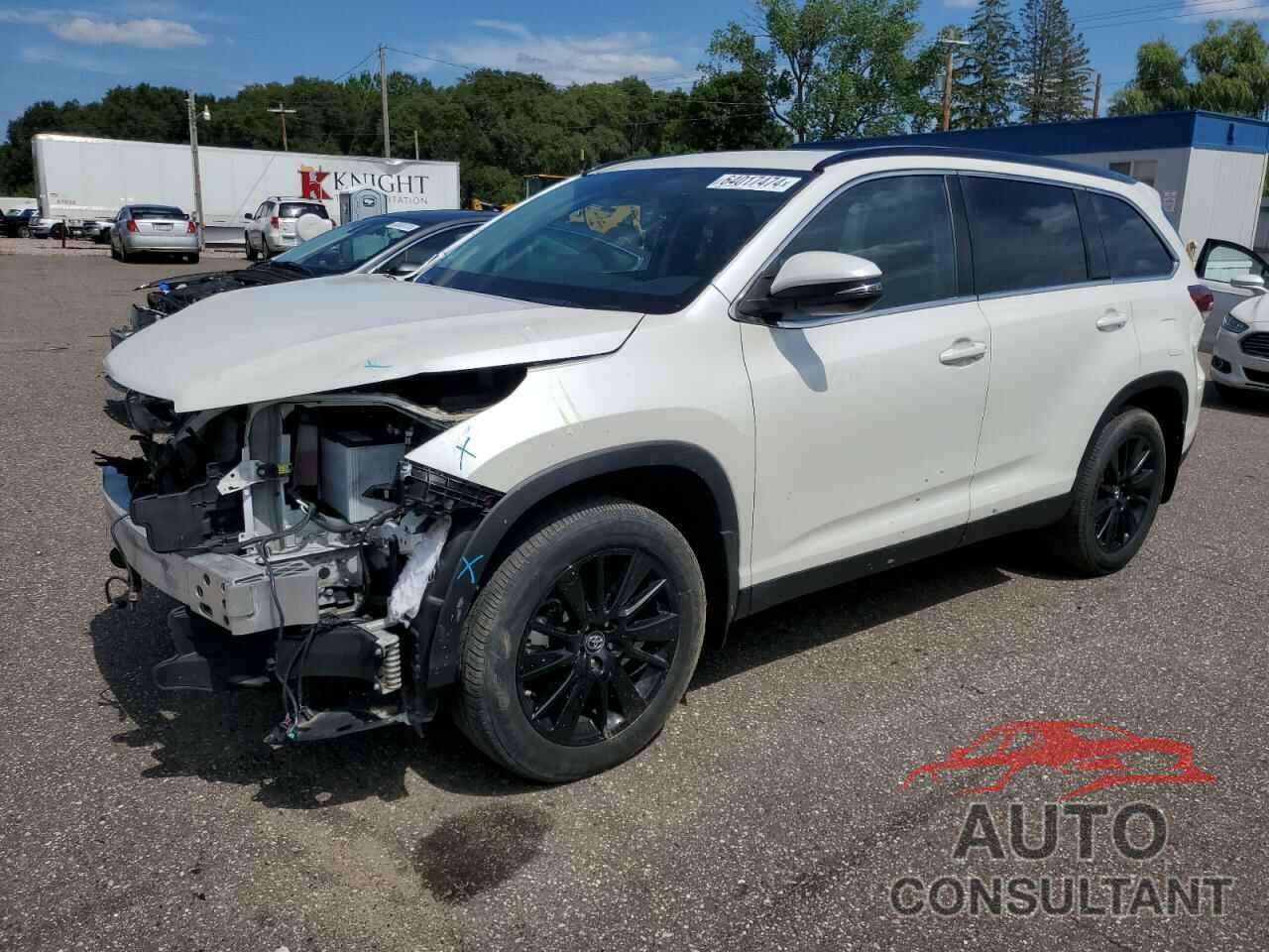 TOYOTA HIGHLANDER 2019 - 5TDJZRFH3KS934066