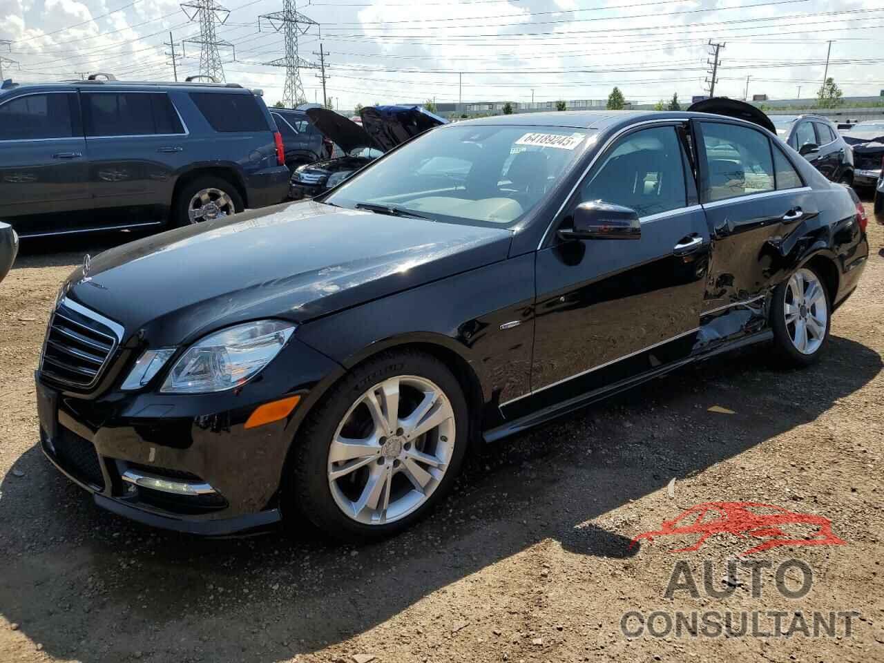 MERCEDES-BENZ E-CLASS 2012 - WDDHF8JB6CA643070