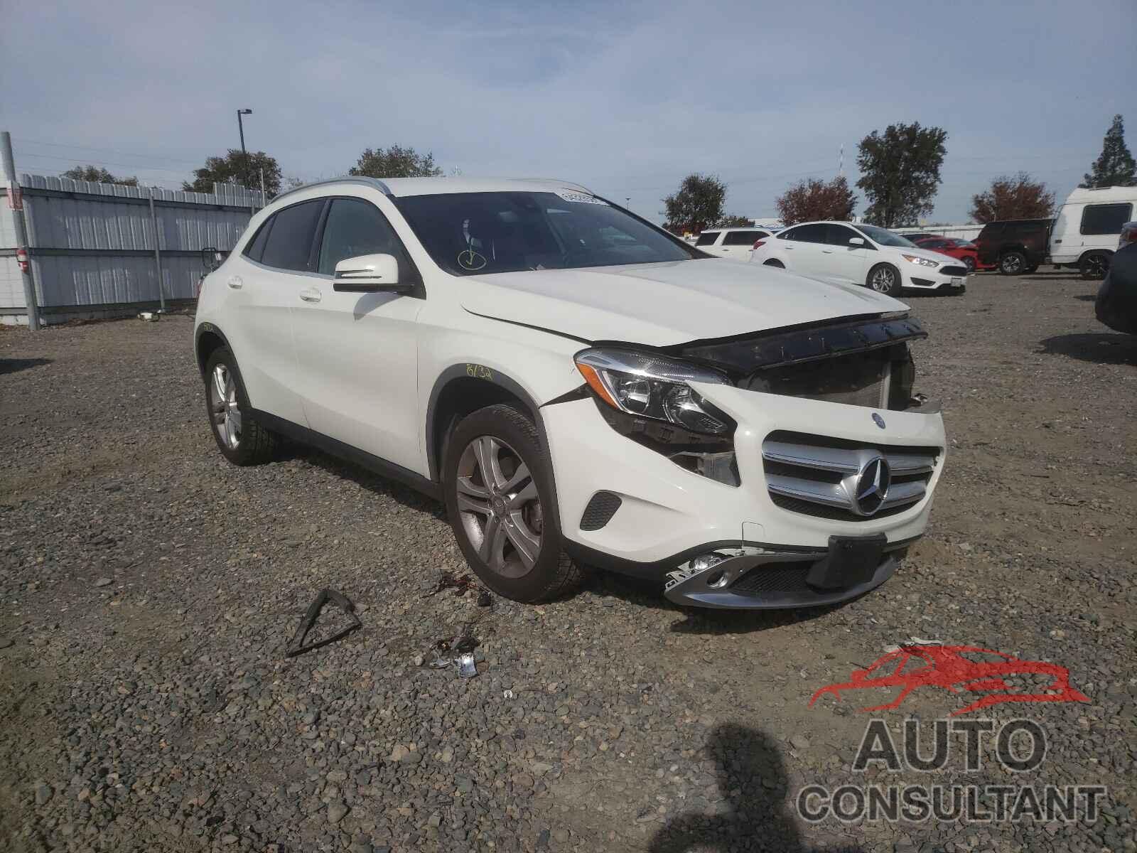 MERCEDES-BENZ GLA-CLASS 2016 - WDCTG4EB2GJ247934