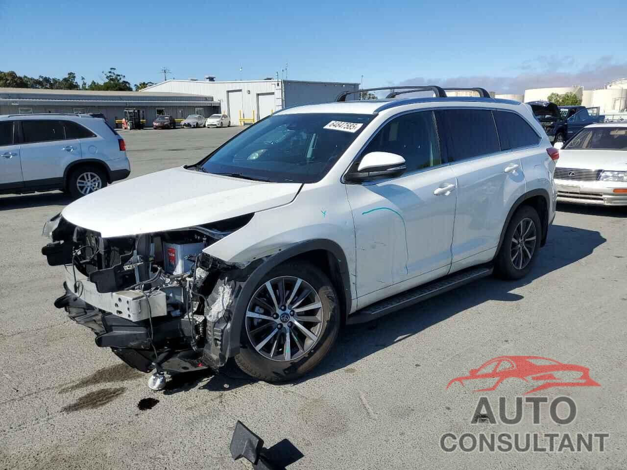 TOYOTA HIGHLANDER 2017 - 5TDJZRFHXHS417209