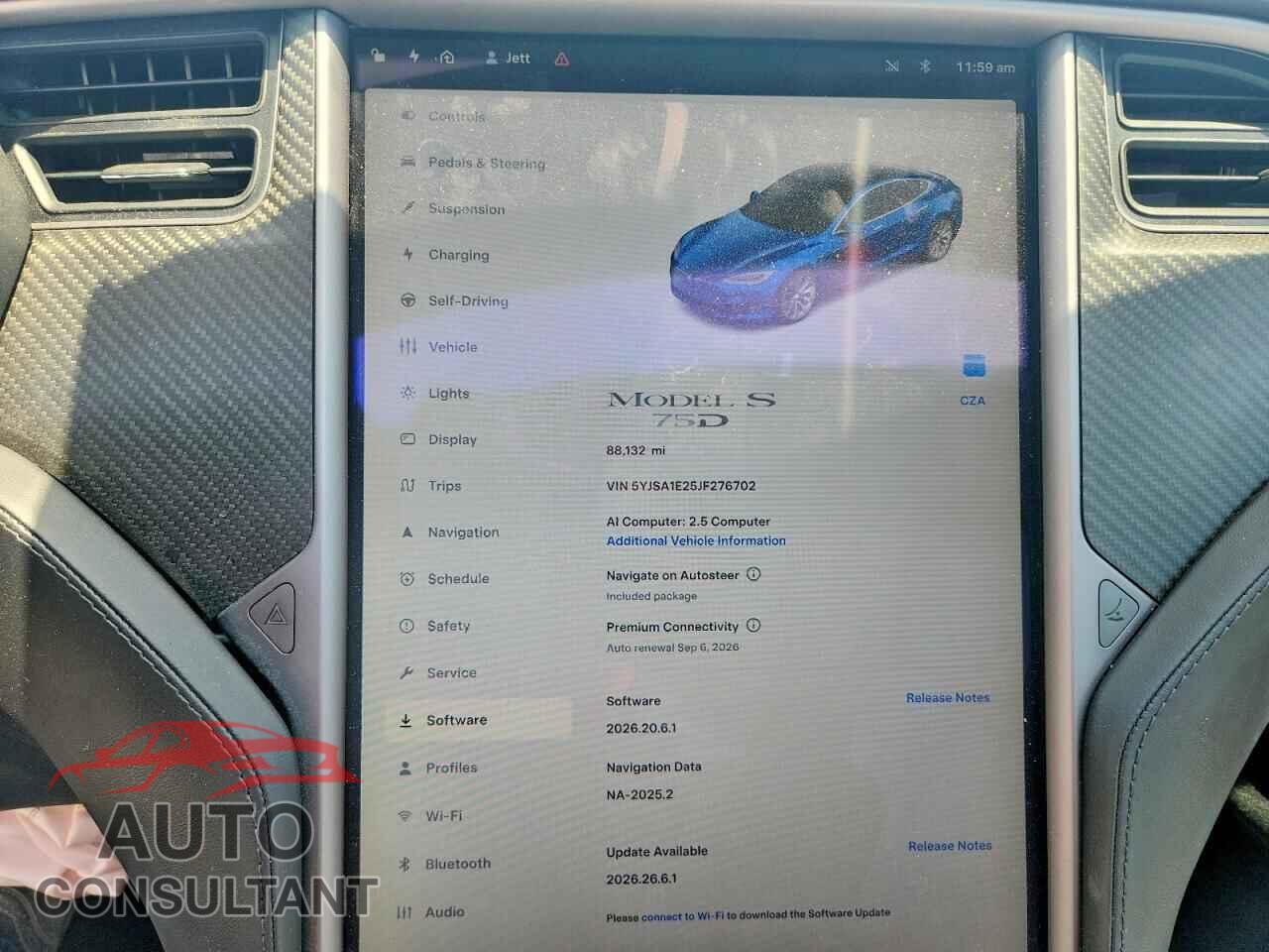 TESLA MODEL S 2018 - 5YJSA1E25JF276702