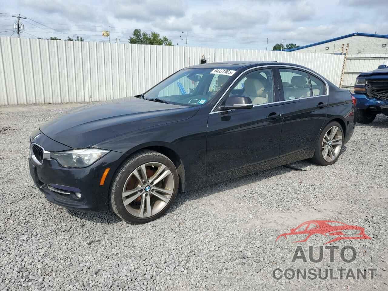 BMW 3 SERIES 2017 - WBA8D9G33HNU66285