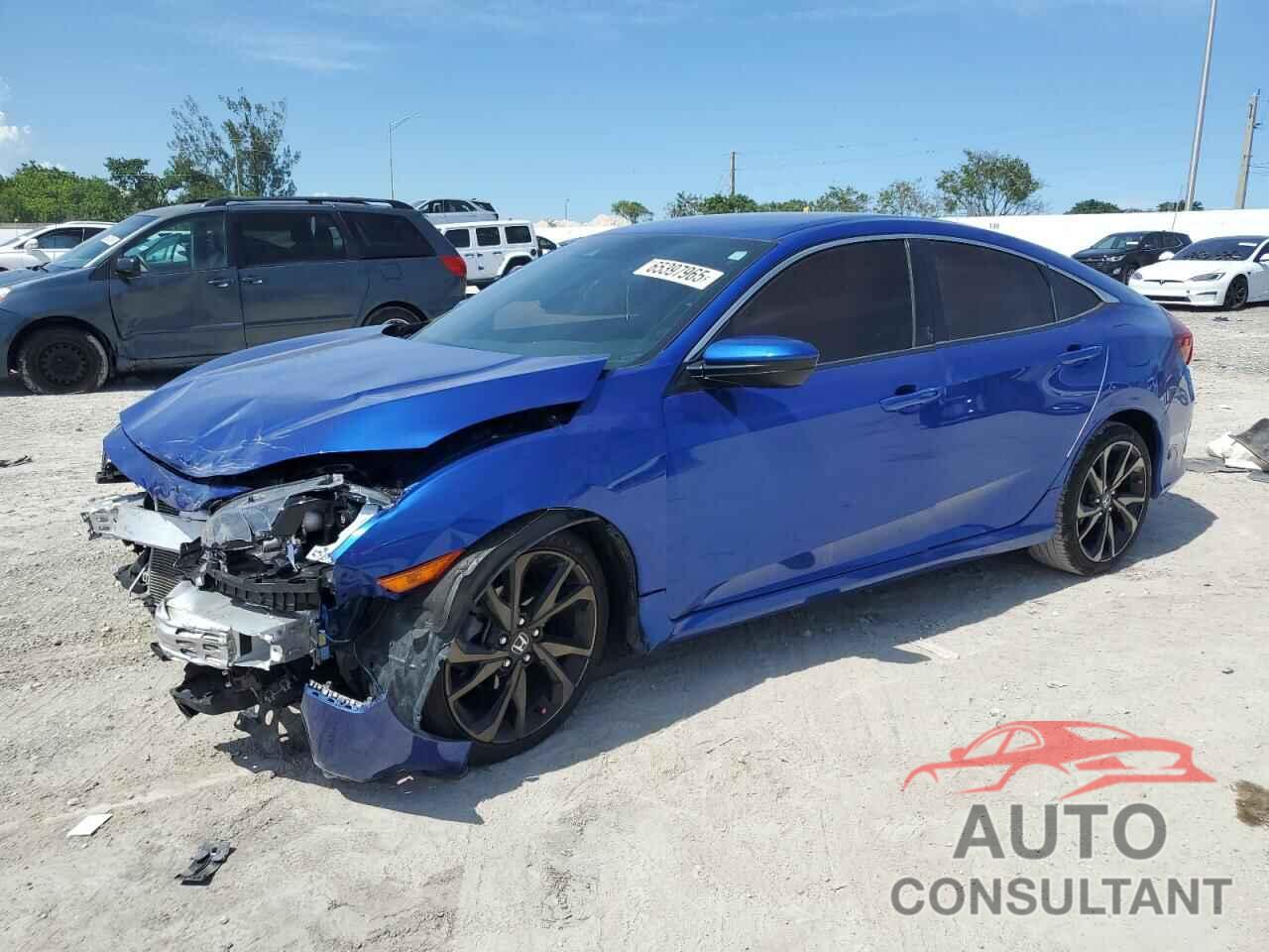 HONDA CIVIC 2021 - 19XFC2F80ME002614