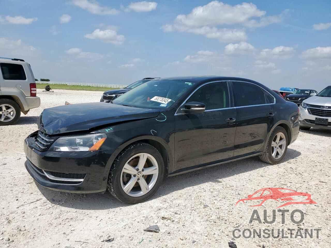 VOLKSWAGEN PASSAT 2013 - 1VWBN7A38DC077678