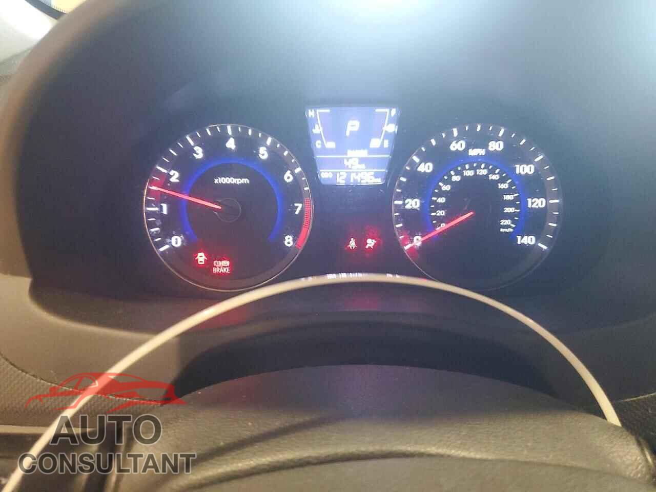 HYUNDAI ACCENT 2012 - KMHCU4AE8CU167637