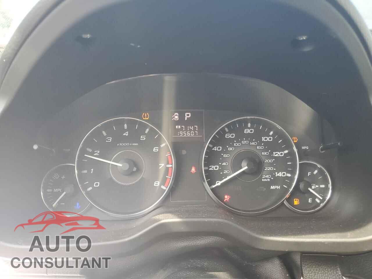SUBARU OUTBACK 2012 - 4S4BRBAC6C3208966