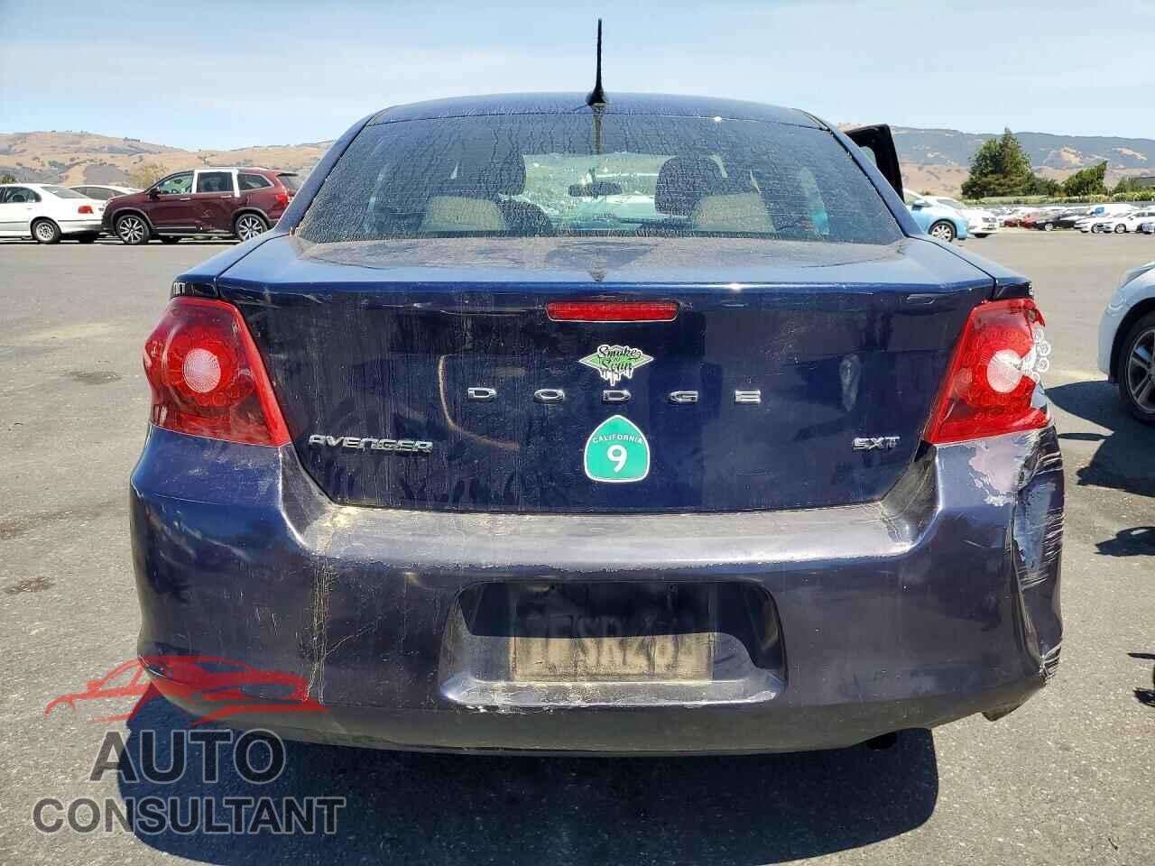 DODGE AVENGER 2013 - 1C3CDZCB8DN660741