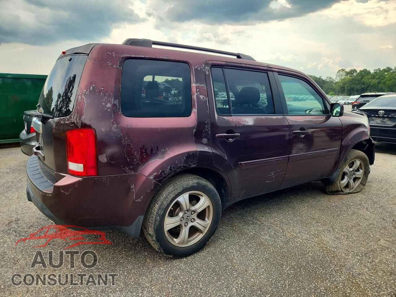 HONDA PILOT 2013 - 5FNYF3H57DB004931