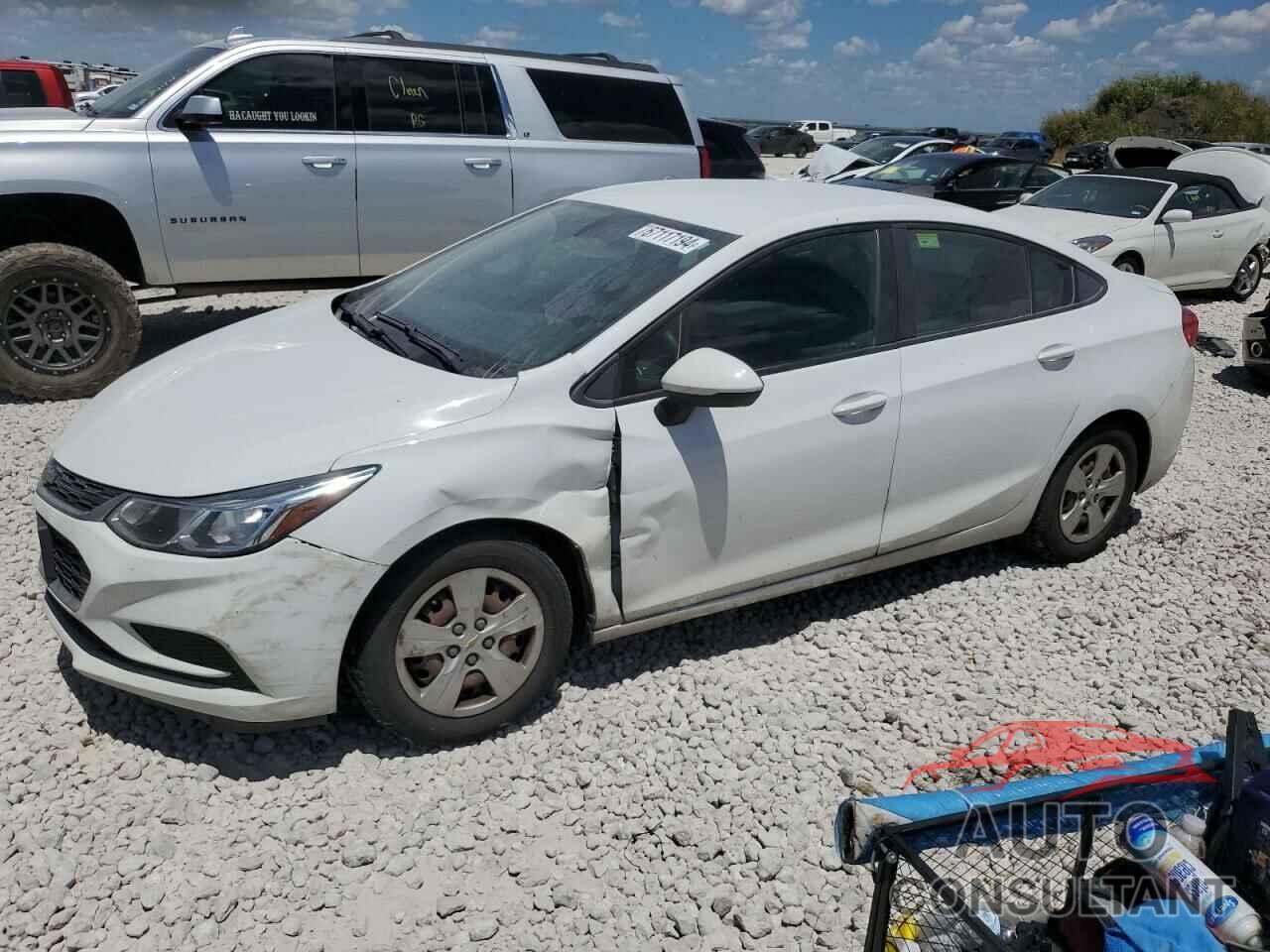 CHEVROLET CRUZE 2016 - 1G1BB5SM6G7280792