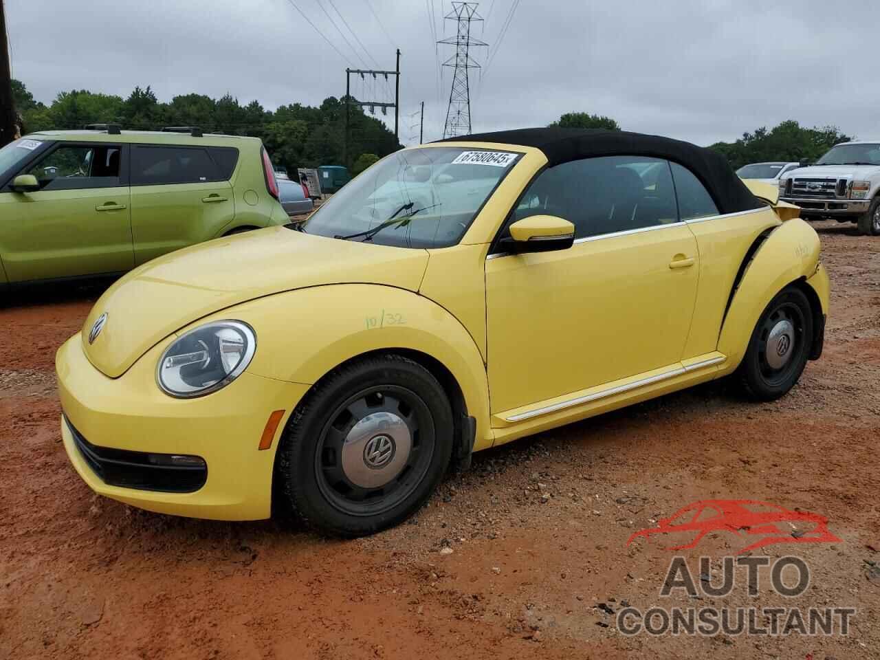VOLKSWAGEN BEETLE 2013 - 3VW5X7AT9DM820371