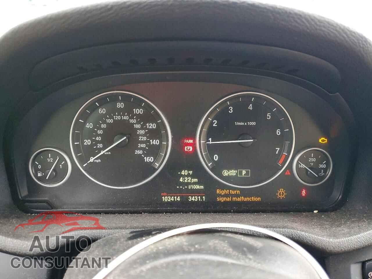 BMW X3 2013 - 5UXWX9C50D0A30432