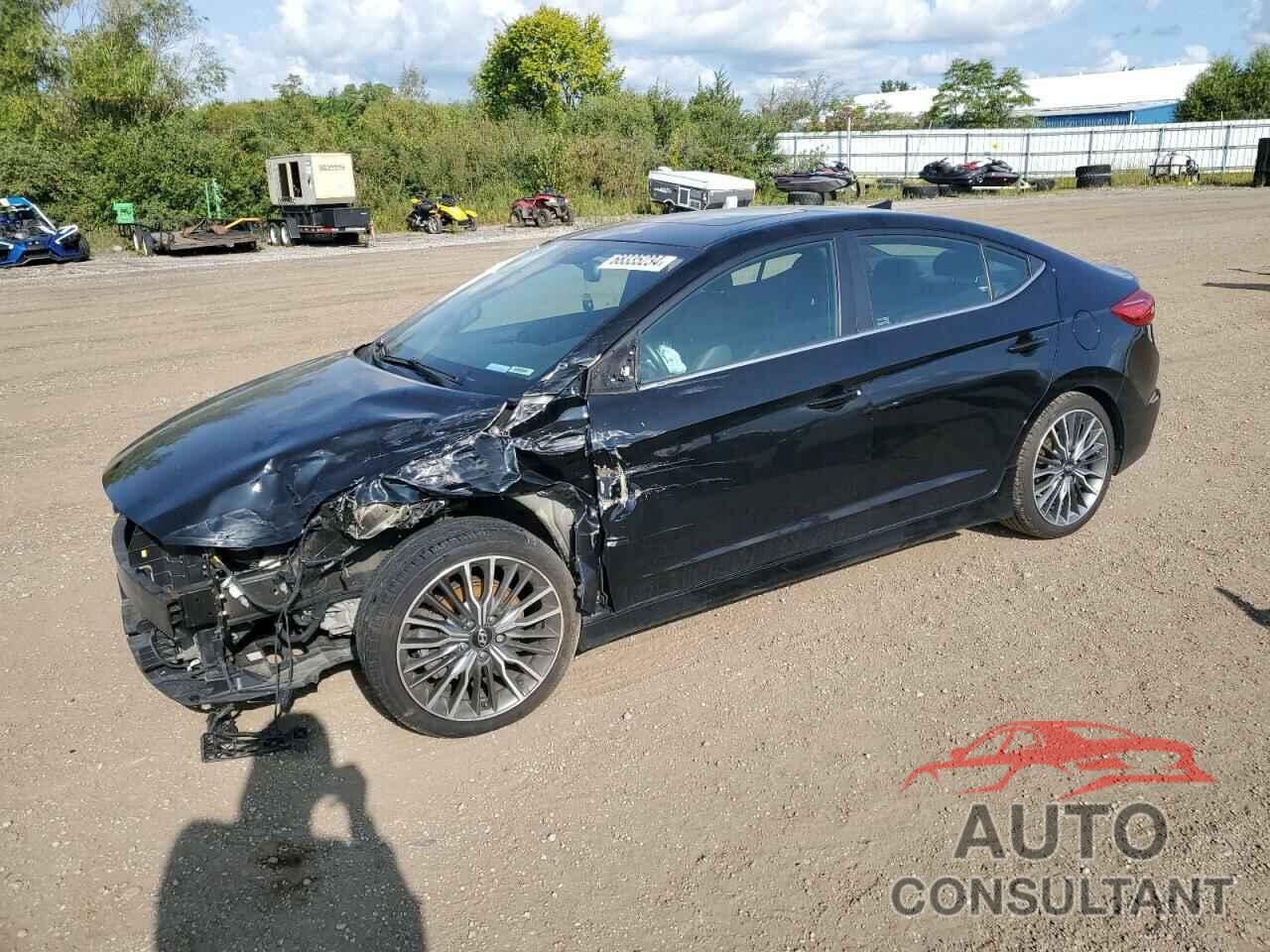 HYUNDAI ELANTRA 2018 - KMHD04LB1JU481100