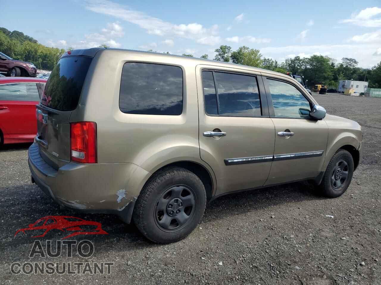 HONDA PILOT 2011 - 5FNYF4H29BB047952